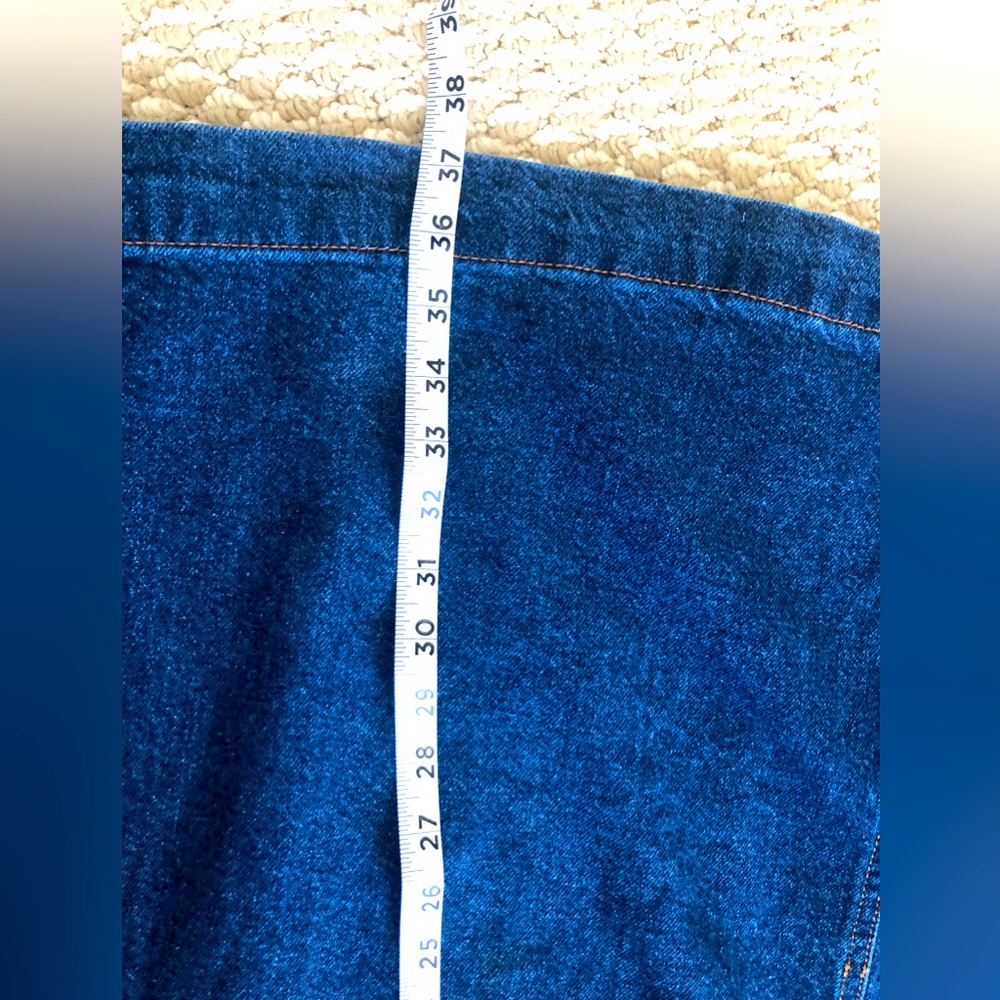 Jean long  skirt